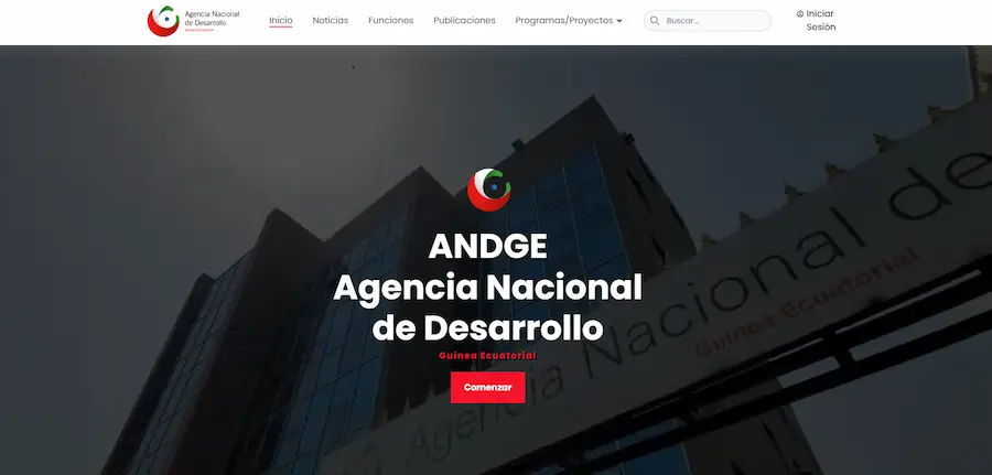 Vista del proyecto ANDGE